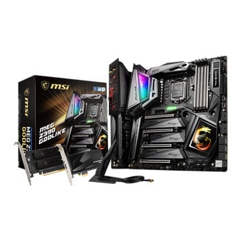 MSI MEG Intel Z390 GODLIKE 9th Gen EATX Motherboard
