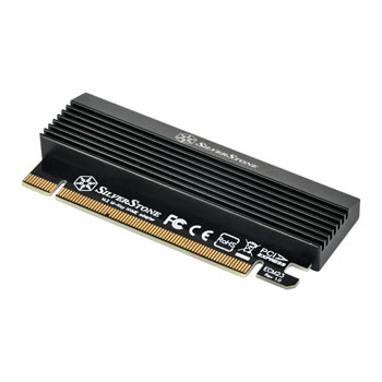 SilverStone PCIe x4 to M.2 AIC w/ Heatsink : image 1