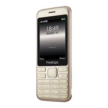 Prestigio Grace A1 Gold Dual SIM Cell Phone : image 1