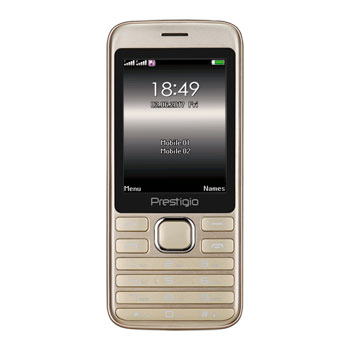 Prestigio Grace A1 Gold Dual SIM Cell Phone : image 2