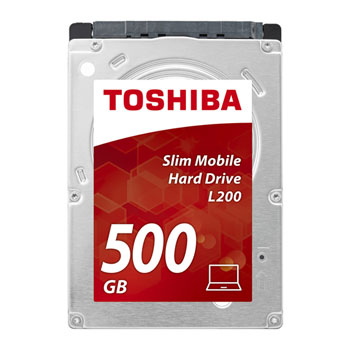 Toshiba 500GB L200 2.5" Notebook Hard Disk Drive : image 1