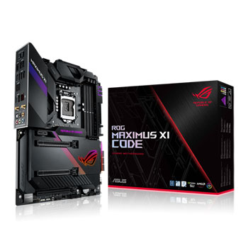 ASUS Intel Z390 ROG MAXIMUS XI CODE 9th Gen ATX Motherboard LN93114 SCAN UK