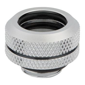 Corsair Hydro X XF Chrome Brass 14mm G1/4" Hardline Compression Fittings - Four Pack : image 2