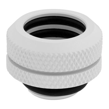 Corsair Hydro X XF White Brass 14mm G1/4" Hardline Compression Fittings - Four Pack : image 2