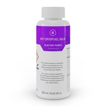 EK-CryoFuel 250ml Solid Electric Purple Fluid Concentrate : image 1