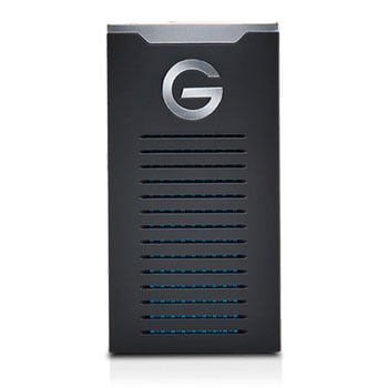 G-Tech G-DRIVE 2TB External Portable Solid State Drive/SSD - Grey