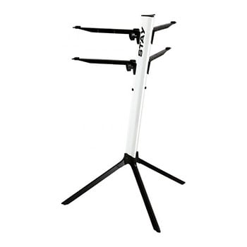 STAY Slim Two Tier Keyboard Stand (White) : image 2