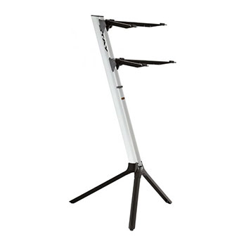 STAY Slim Two Tier Keyboard Stand (Silver) : image 1