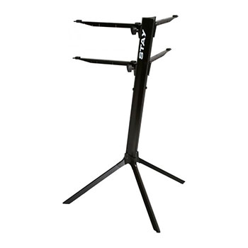STAY Slim Two Tier Keyboard Stand (Black) : image 2