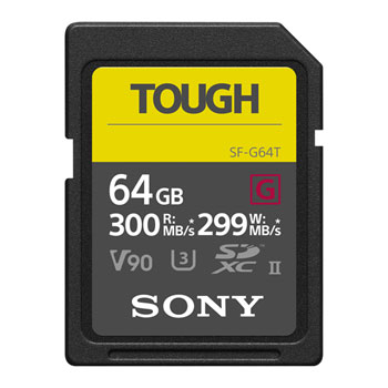 Sony Tough SD Card 64G SDXC UHS-II Card