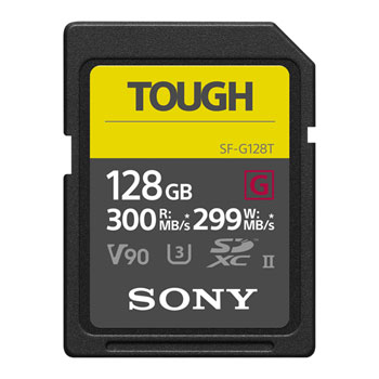 Sony Tough SD Card 128G SDXC UHS-II Card v90
