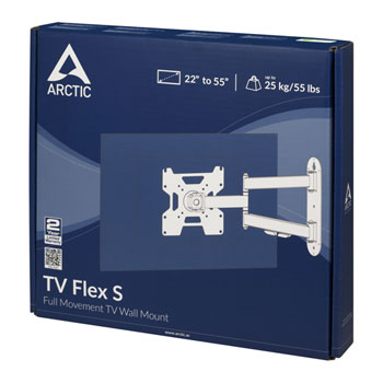 Arctic TV Flex S Articulated TV/Monitor Wall Mount for upto 55" : image 4