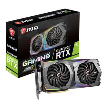 MSI NVIDIA GeForce RTX 2070 8GB GAMING Turing Graphics Card