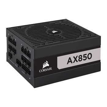 Corsair AX850 850 Watt Fully Modular Titanium ATX PSU/Power Supply ...