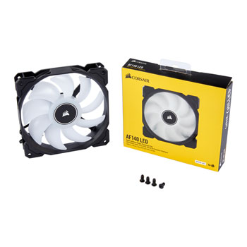 140mm corsair af140 led fan 3pin cooling edition scan ww