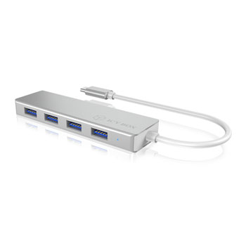 ICY BOX USB 3.0 Hub Type-C to 4 Port Type A Ports : image 2