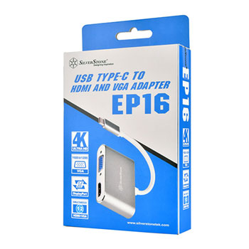 SilverStone USB Type-C to VGA and HDMI Dual Adaptor : image 4
