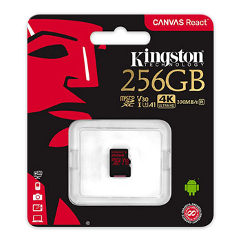 Kingston 256GB Class 10 UHS-I U1 Micro-SDXC LN94698 - SDCR/256GBSP ...