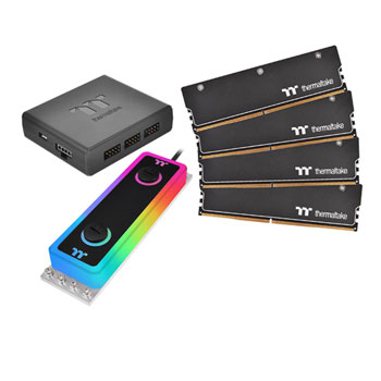 ThermalTake WaterRAM RGB 32GB 3200MHz DDR4 Water Cooled Memory Kit : image 1