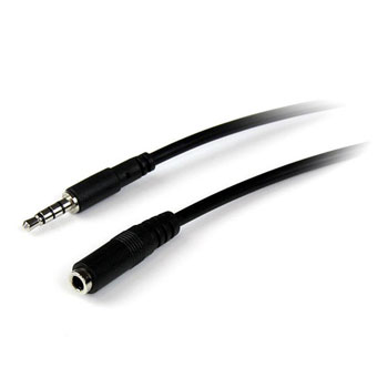 StarTech.com 200cm 4 Position TRRS Headset Extension Cable