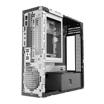 Mini ITX entworfen für Profis inklusive 80 mm Frontlüfter CE/EMI-zertifiziertes Design Schwarz Game Max TFX 300 W Netzteil CiT MTX008B PC-Gehäuse 
