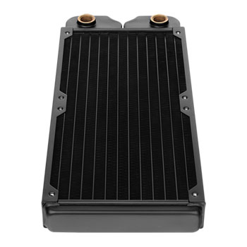 Radiatore Per Raffreddamento A Liquido Thermaltake Pacific C240 – Full Copper, 240 Mm, Attacchi G1/4, Pannelli In Acciaio Inox