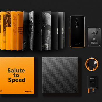 OnePlus 6T Speed Orange 6.4" 256GB McLaren Limited Edition Smartphone