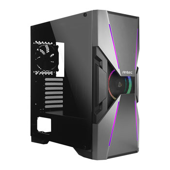 Antec DA601 Dark Avenger Midi PC Gaming Case with Addressable RGB LEDs