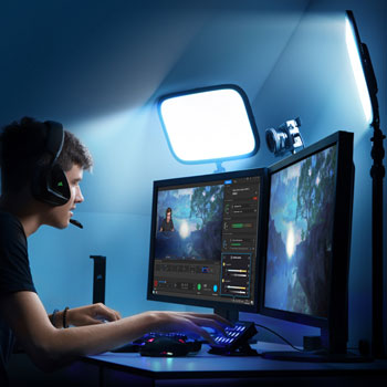 Streamer on sale led panel