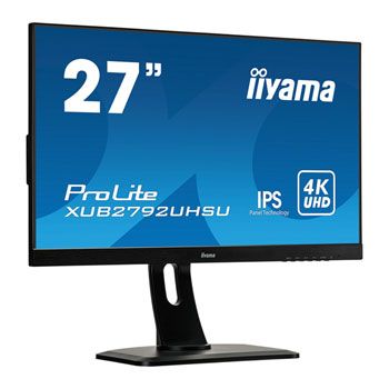 iiyama 27" 4K Ultra HD IPS Monitor : image 1