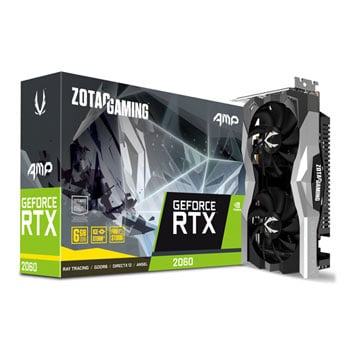 ZOTAC RTX2060 6GBジャンク品 Zotac NVIDIA GeForce RTX 2060 6GB AMP Turing Graphics Card LN95272