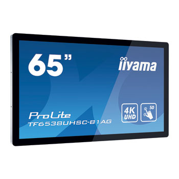 iiyama TF6538UHSC-B1AG 65" 4K UHD Touch Screen Display with IPS LED Panel : image 3