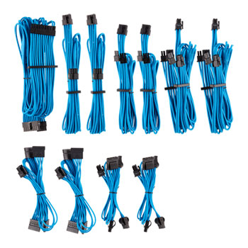 Corsair Type 4 Gen 4 PSU Blue Sleeved Cable Pro Kit