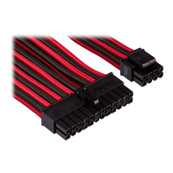Corsair Type 4 Gen 4 PSU Red/Black Sleeved Cable Pro Kit : image 2