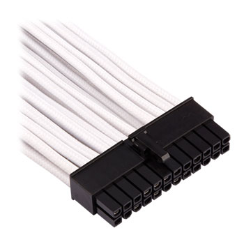 Corsair Type 4 Gen 4 PSU White Sleeved 24pin ATX Power Cable