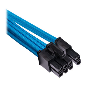 Corsair Type 4 Gen 4 PSU Blue Sleeved 8pin PCIe Power Cables : image 1