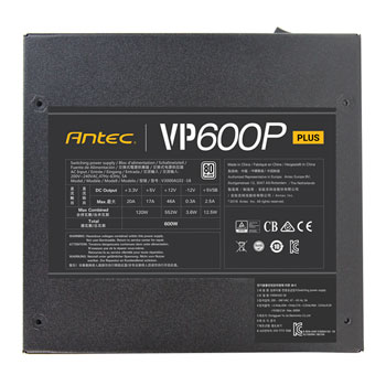 Antec VP600P Plus Power Supply : image 3