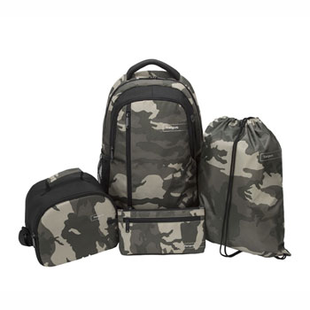 Targus Laptop Backpack Set 4 in 1 Bundle Green Camoflage - Back To School : image 4