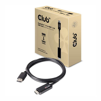 Club3D 200cm DP 1.4 to HDMI 2.0b Cable : image 3