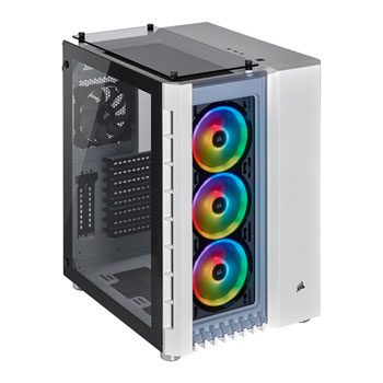Corsair Crystal 680X RGB Smart White Glass Cube PC Gaming Case : image 1