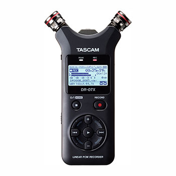 Tascam - 'DR-07X' Stereo Handheld Audio Recorder & USB Audio Interface : image 2