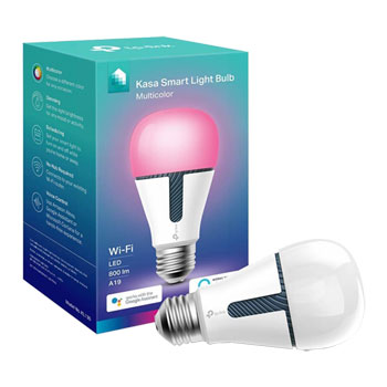 tp-link Kasa Smart Wi-Fi Multicolour E27 Light Bulb : image 1