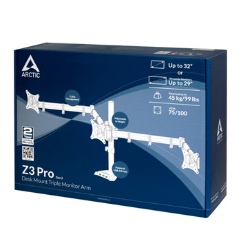 Arctic Z3 Pro Gen 3 Triple-Monitor Arm : image 4