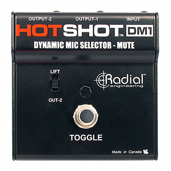 Radial HotShot DM1 Microphone Switcher : image 2