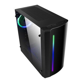 CiT Beam RGB Windowed MicroATX PC Gaming Case : image 3