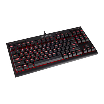Corsair Compact K63 Red Mechanical USB Gaming Keyboard - Refurbished : image 2