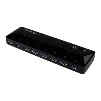 StarTech.com 10 Port USB 3.0 Hub inc 2x FC Ports : image 1