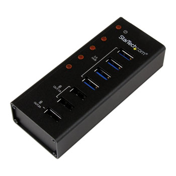 StarTech.com 4-Port USB 3.0 Hub with Charging Ports