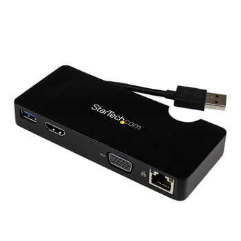 Image of StarTech.com Travel Docking Station for Laptops