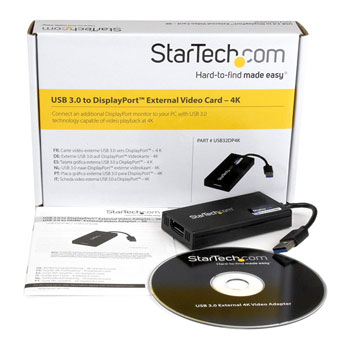 StarTech.com USB 3.0 to 4K DisplayPort External Graphics Adapter : image 3